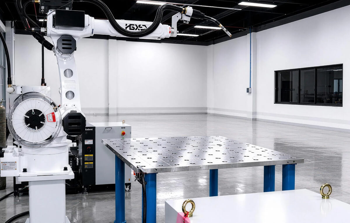 Intelligent Welding Robots in Production
