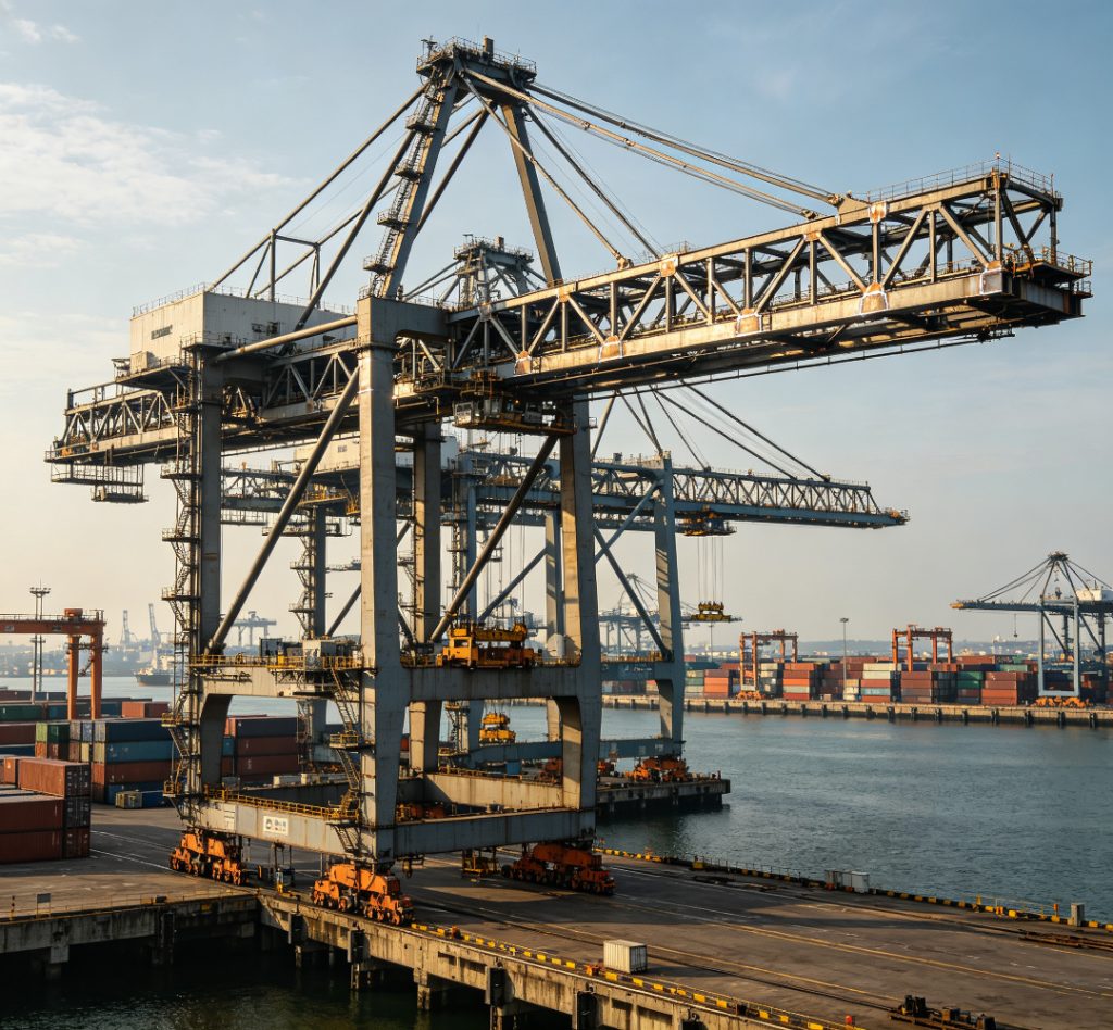 Intelligent Welding Systems for Quay Crane Manufacturing