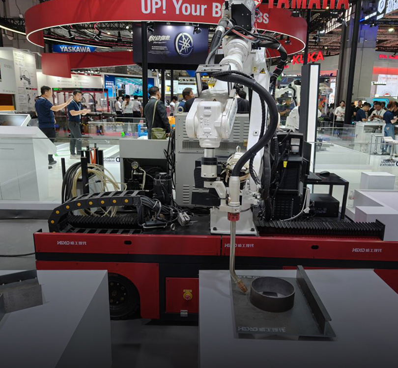Intelligent welding systems in steel structure plants