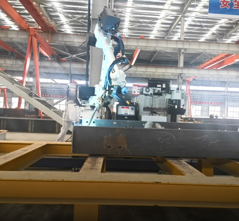 Intelligent welding systems for building steel components