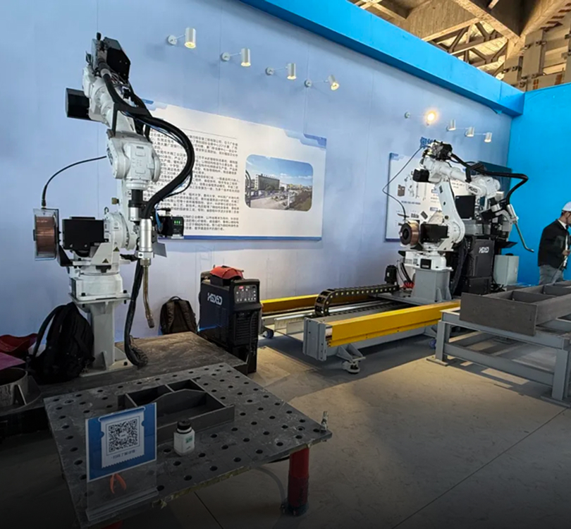 Intelligent welding systems in prefabricated buildings