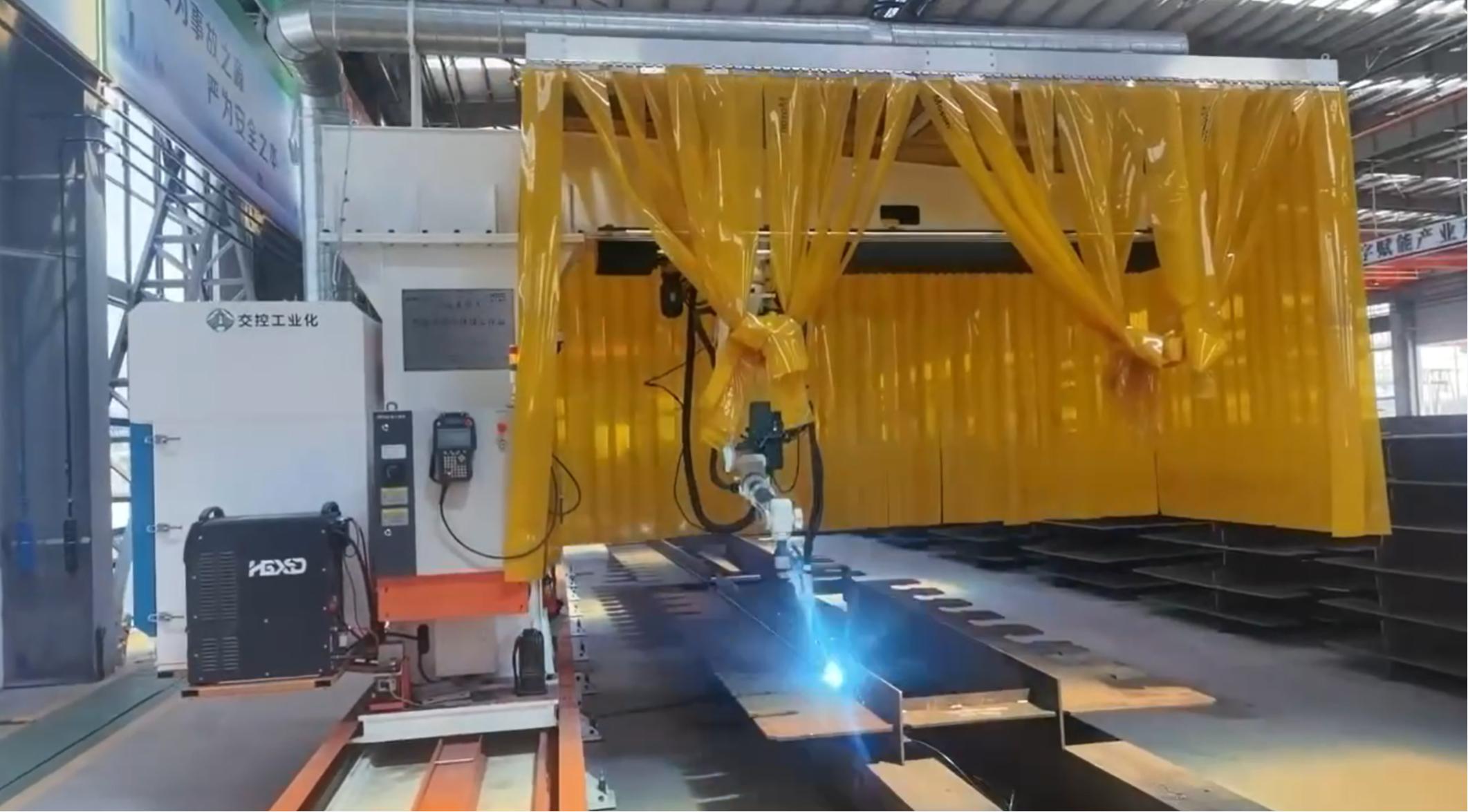 Anhui Jiaokong | Cantilever Intelligent Welding Solution for Bridge Steel Structures