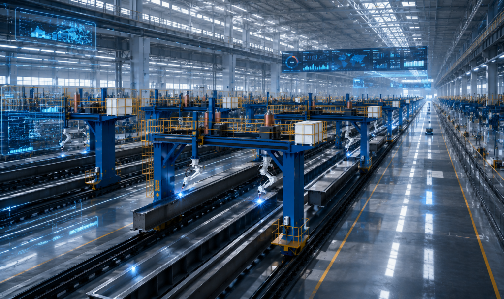 Long-Span Gantry · One-Shot Forming