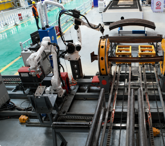 Intelligent welding systems for new energy battery trays