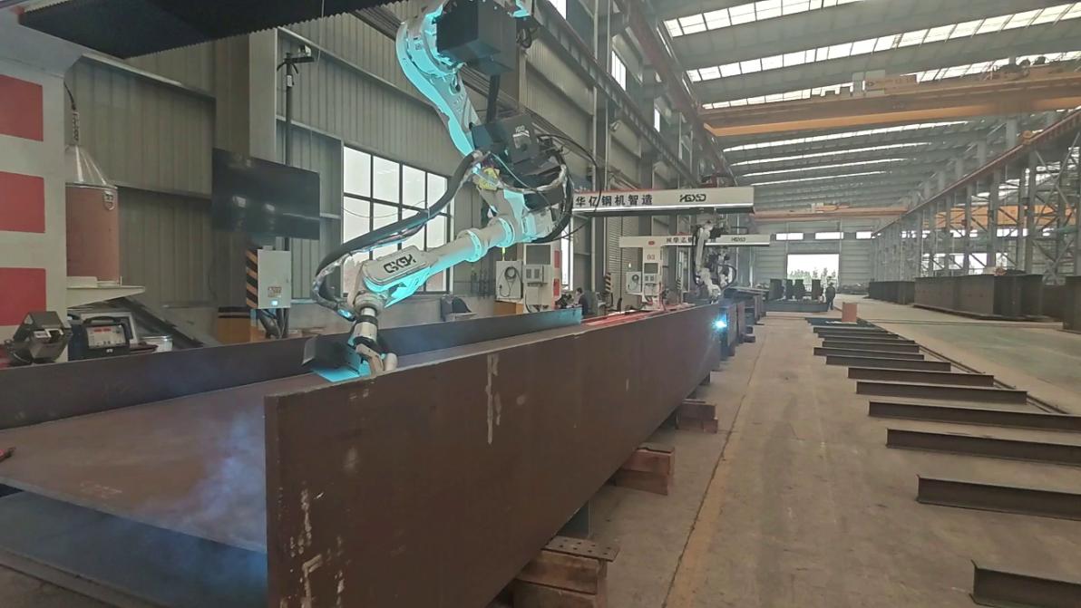 Shandong Huayi | Cantilever Intelligent Welding Solution for Thick-Plate Bridge Components
